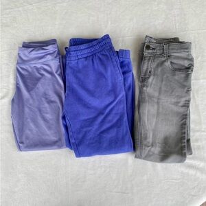 Girls Pants Bundle- Leggings, Sweatpants, Jeans